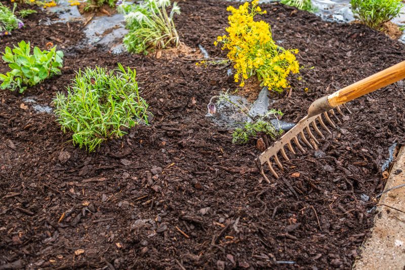 Mulching and Bed Maintenance